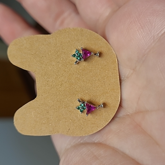 Sterling Silver Margerita earrings - Picture 3 of 6